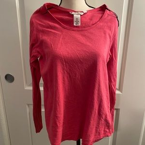 Pink Long Sleeve Tee
